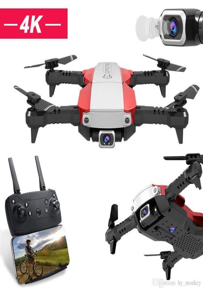 Drone RC 4K 1080P Quadcopter 24GHz WiFi FPV HD Caméra Pliable Mini Drone Télécommande Hélicoptère Avion Enfants Jouets Cadeaux8651309