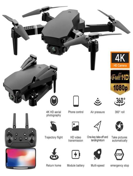 Drone Rc Mode sans tête, caméra 4K, avion pliable à distance 1080P, double caméra, quadrirotor, hélicoptère, jouets pour enfants S70 PRO4255218