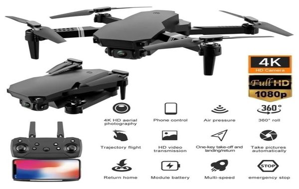 RC Drone Mode sans tête 4K Double caméra pliage Aircraft distant 1080p Double quadcoptère Helicopter Kids Toys S70 Pro 2202243496550