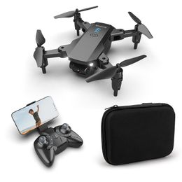 RC Drone met 4K-camera Professinal Intelligent Uav Groothoek Dubbele HD-camera's Opvouwbare RC-helikopter WIFI FPV Hoogtehoudschort Elektrische afstandsbediening Speelgoed Geschenken