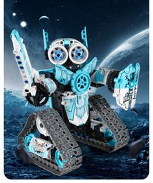 RC truck Robot bouwen Robotmodel Blokken speelgoed Nieuw product Lepin baksteen 3IN1 Vorm Transformer Figuur Transformer Robots Vacuüm Programmering Speelgoed Voor Jongen Kerstcadeau