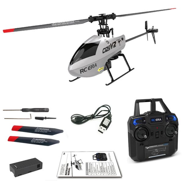 RC ERA C129 V2 One Click 3D Flip Helicopter 4CH Flight stable Remote Contrôle Drone Airplane Hobby Toys for Beginner 240508