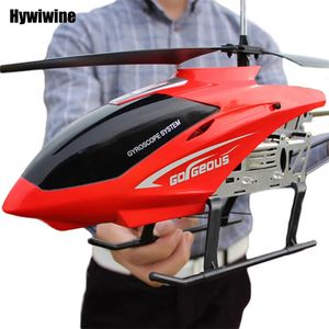 Hélicoptère Rc avec télécommande, grand avion durable, jouet pour enfants, modèle de drone extérieur 35CH 80cm, avion grand hélicoptère 231229