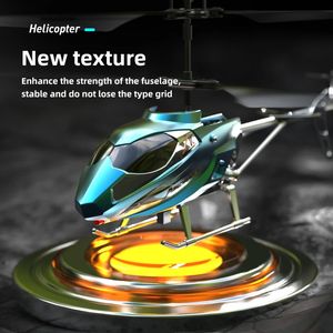 Rc Helicopter Xk913 3.5Ch 2.5Ch Afstandsbediening vliegtuig Vliegtuigen Valbestendig Type-C Charge LED Outdoor Vliegend Speelgoed voor kinderen 231229