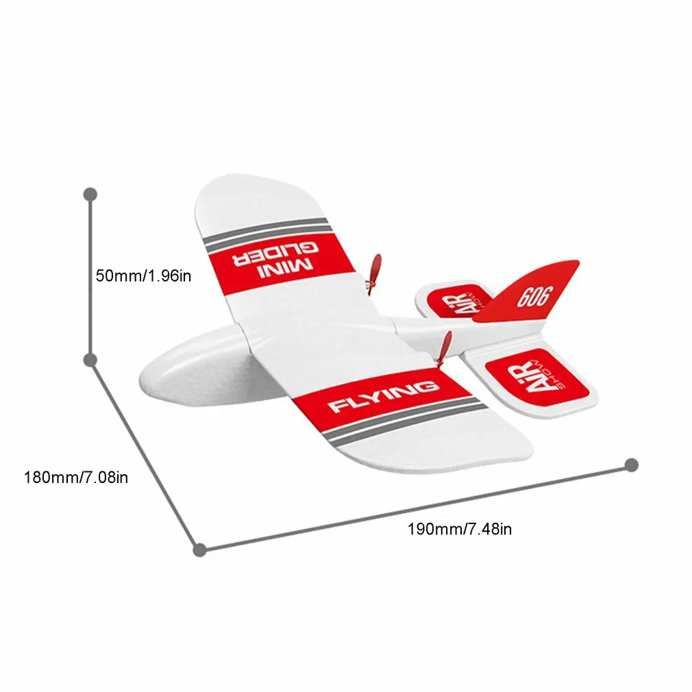 RC Plane KF606 2.4Ghz EPP Flying Aircraft Mini Glider Airplane Foam 15 Minutes Fligt Time RTF Foam Plane Toys Kids Gifts