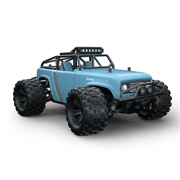 Jeep télécommandée à quatre roues motrices, dérive, échelle complète 1:18, course professionnelle, véhicule tout-terrain à grande vitesse, jouet pour enfants