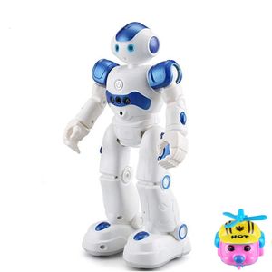 RC Robot Intelligente Robot Multifunctionele Opladen Kinderen Speelgoed Dansen Afstandsbediening Kinderen Speelgoed Voor Kinderen Gratis vliegtuig geschenken 230705