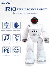 RC Robot R18 détection CADY WIDA Intelligent Robo programmation éducation musique danse Robots Auto suivre geste contrôle jouets 230607