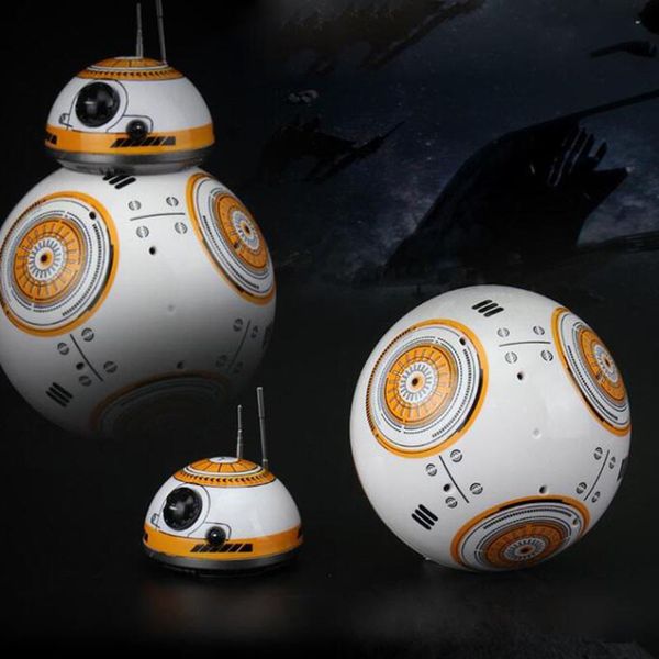 Jouet RC Space Boy BB8, Robot Intelligent Intelligent, jouet de danse, boule rotative, jouet léger, Robot étoile dévastateur pour garçon, Kit de modèle de jouet de Robot de dessin animé, figurine d'action, jouets pour enfants