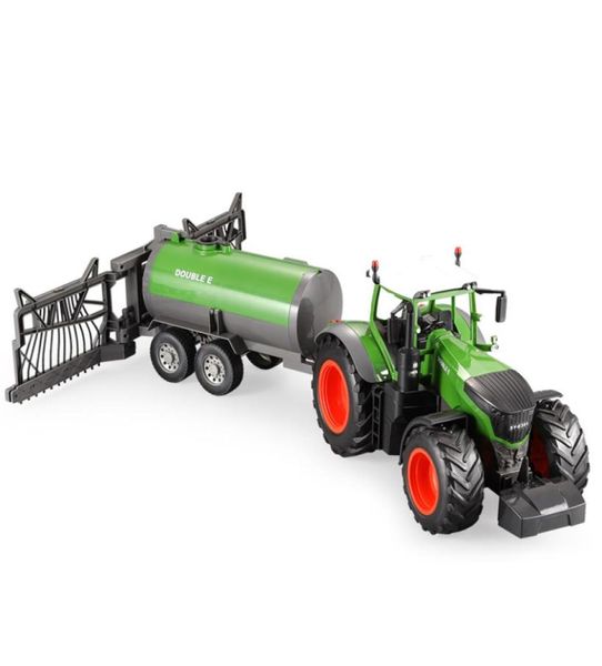 Camión RC, Tractor agrícola, 24G, Control remoto, camión de agua, rastrillo, vehículo de construcción grande de alta simulación, juguetes para niños, Hobby 2208172125635