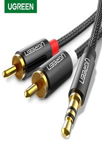 RCA-kabel HiFi Stereo 2RCA naar 3,5 mm o Kabel AUX RCA Jack 3,5 Y Splitter voor Versterkers o Home Theater Kabel RCA9946232