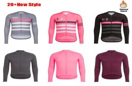 RCC Cycling Jacket Pro Team Men039S Winter Thermal Fleece Custom Vêtements Custom Set Bike Suit Wear Ropa Ciclismo Uniforme Bib PA3326716