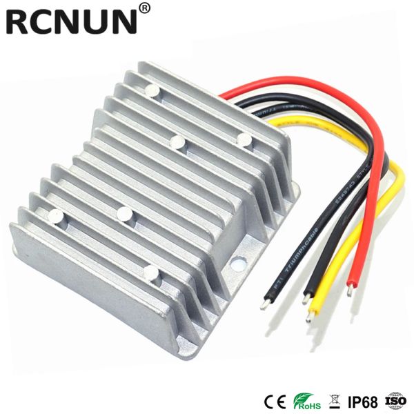 RCNUN 12V à 19V 5A 8A 10A DC DC Step-Up Boost Convertisseur 12 Volt à 19 volts Alimentation pour ordinateur portable Alimentation Alimentation CE Rohs