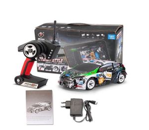 RCtown Wltoys K989 128 24G 4WD voiture de rallye télécommandée RC brossée RTR avec émetteur Y2004135327079