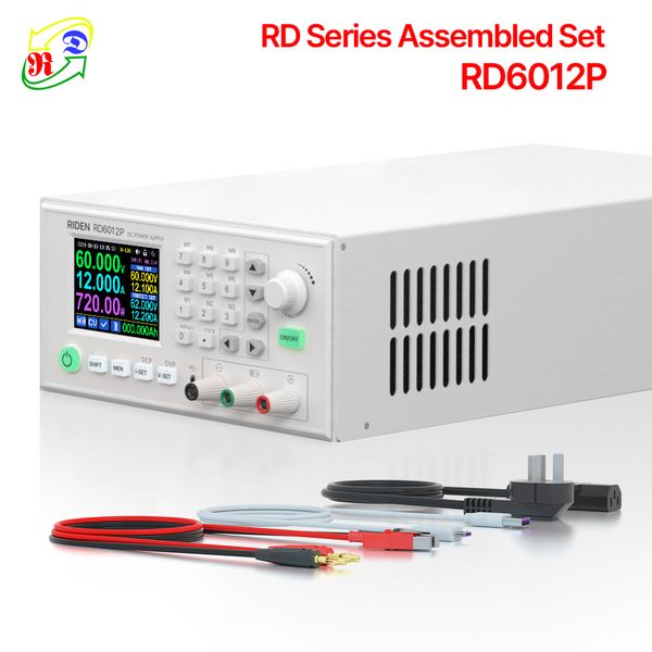 RD RD6012P USB de 5 dígitos Conjunto Conjunto AC en DC Laptop Mobile Telephone Reparación de la fuente de alimentación Regulable 60V 12A 720W