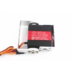 RDS3225 25kg DC 4,8-6,8V Groot koppel 180 °/270 ° Metal Gear Digitale Arduino Robot Servo voor Robotic / DIY Rc Drone Onderdelen