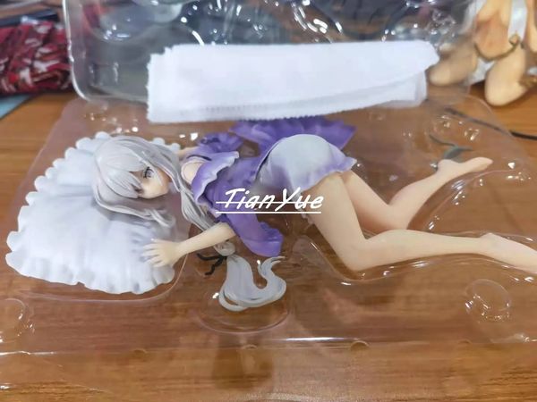 Re la vie dans un monde différent de zéro dormir Emilia Ver fille figurine modèle jouets 240103