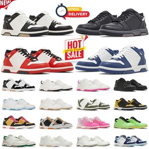 Zapatos de exterior para exteriores para hombre y mujer, zapatillas bajas con plataforma, panda, negro, blanco, rojo, vintage, cuero envejecido, zapatillas deportivas para mujer, zapatillas deportivas para hombre