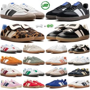 Casual schoenen voor heren Dames Designer platte sneaker Lage top Luipaardhaar Bruin Wit Zwart Groen Oranje Rood Koningsblauw Kristal Beige Herensneakers Sportsneakers