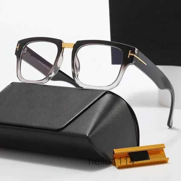 Leer Tom Eyeglass Gafas graduadas Diseñador Óptica Marcos Lente configurable Diseñador para hombre Gafas de sol Señoras Gafas de sol Marco K7UN