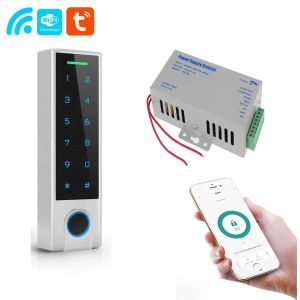 Lezers 2.4GHz WiFi Remote Gate Opener Relais Switch Remote Duridse Deurtoegang Draadloze deuropener door GRATIS TUYA Mobiele app Waterdicht