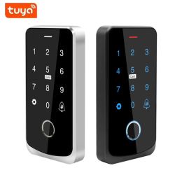 Lecteurs NFC Bluetooth Tuya App RFID IC M1 Contrôle d'accès Keypad IP65 IPEPHERPOROP BIOMETRIC EMPRINT TUCT CONTRALLER DE L'ÉCRIE