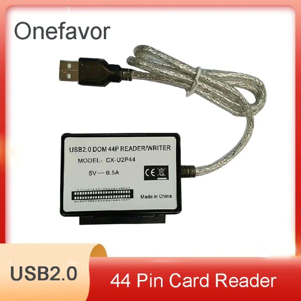 Lecteurs Onefarm USB vers Dom Carte Reader IDE40 PIN 44 PIN DISK SUR MODULE ADAPTATEUR DE DISQUE ELECTRONIQUE DE LECTEUR DE CARTE USB 2,5 pouces