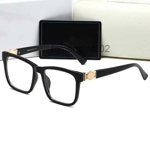 Lunettes de lecture pour femmes lunettes de soleil rondes concepteur hommes transparents classiques lunettes optiques claires boîte blanche Versage UZJX