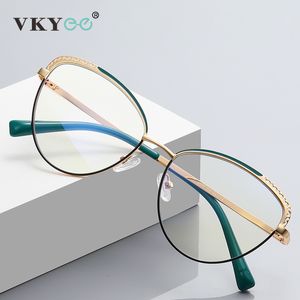 Leesbril vicky uniek ontwerp gepersonaliseerde frames dames vlinderglazen anti blauw licht leesglazen aangepast recept 3111 230815