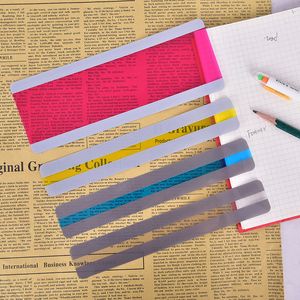 Leesgids Strips Highlighter Gekleurde overlays Bookmark Read Strips voor student leraren dyslexie mensen jochie cadeau