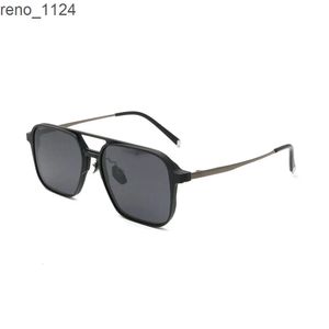 Gafas de sol de aluminio de la marca Readsun para hombres, gafas flexibles con clip magnético 2 en 1