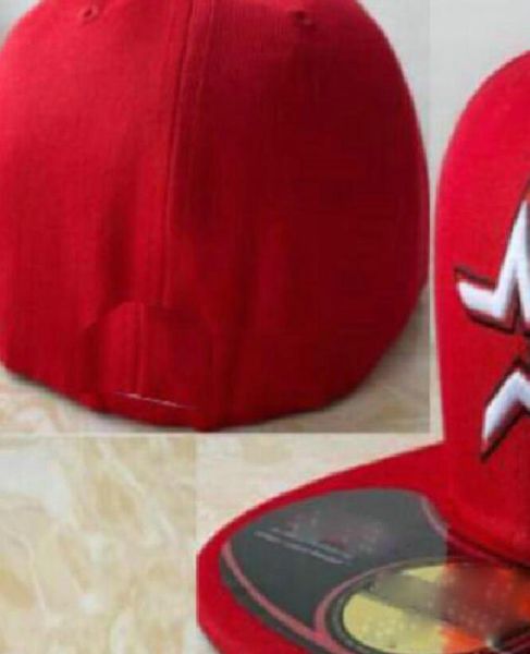 Ready Stock Wholesale Casquettes ajustées de l'équipe de sport de Houston pour hommes de haute qualité SOX Flat Brim on Field Hats Full Closed Design Taille 7- Taille 8 Fitted Baseball Gorra Casquette A5