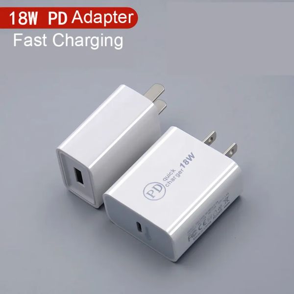 Cargador real de la pared del adaptador del paladio 18W para el favorable TIPO C de carga rápido máximo del USB C del iPhone 11 al iphone 12 LL