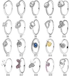 REAL 925 Anneaux en argent sterling cz diamant anillo en forma anillos de boda joyeria de compromiso para mujeres 59 m26628186