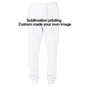 Real American US -maat Aangepaste 3D Sublimation Print Jogger Sweat Pants 220704