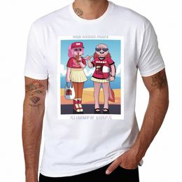 Real Axolotl Hours - Summer Vibes T-shirt kawaii vêtements unis T-shirt à manches courtes T-shirts pour hommes t6BL #