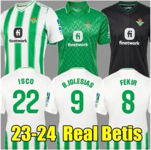Real Betis Camiseta Primera Equipacion 23 24 DUURZAAMHEID JOAQUIN Iglesias Portero Multi de futbol 2023 2024 REAL Betis voetbalshirts voetbalshirt HEREN