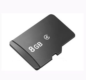 Capacité réelle carte mémoire 8 Go véritable carte Transflash TF originale de 8 Go avec adaptateur emballage de vente au détail pour téléphone portable appareil photo MP3