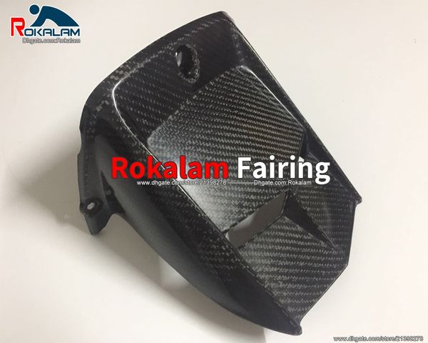 Carénage de garde-boue arrière en Fiber de carbone véritable, pièces de moto pour Yamaha YZF R6 2006 2007 YZF-R6 06 07