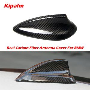 Couverture d'antenne d'aileron de requin en fibre de carbone véritable pour BMW E90 E92 M3 F20 F30 F10 F34 G30 M5 F15 F16 F21 F45 F56 F01 F80 Antenne d'aileron de requin 267 m