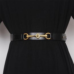 Ceintures en cuir de vache véritable pour femmes ceinture de mode tout Match Jean pantalon robe ceinture en cuir véritable ceinture de taille ceinture de créateur 220516