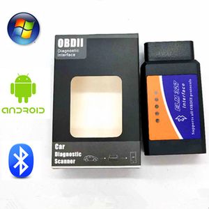 Real ELM 327 V 1,5 ELM327 Bluetooth OBD2 v1.5 Android coche escáner automotriz OBD 2 herramienta de diagnóstico de coche OBDII Scaner Automotriz