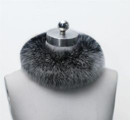 Real Fur Scharf Femmes Bandeau de bande Couc plus chaud Natural Fur Wrap Cap SHAWL PONCHO SNOOD MAGNET chaud d'hiver7837772
