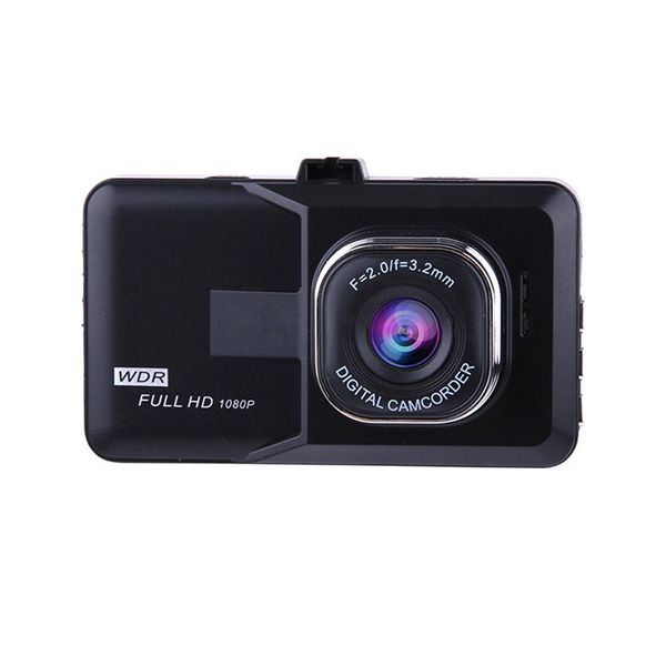 Real HD 1080P Dash Cam Coche DVR grabador de video videocámaras Ciclo de grabación Grabadoras de grabación Noche Visión de gran angular Dashcam Cámaras Registrador