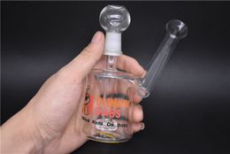 Real Image Hitman Mini Glas Bongs Olie Rigs Birdcage Inline Perc Smoking Pipe DAB Oil Rigs Water Pipes Bong met 14mm Mannelijke verbinding