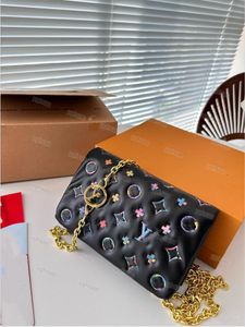 Bolso de diseño de cuero real de alta calidad bacina de bolsas de bolso de bolso de bolso de color primo de hombro colorido bolso bolso de gama alta bolsas de mensajero múltiples colores