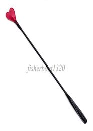 Vraie en cuir Whip Whid Riding Crop Whip Straight Flogger Restraint Cosplay 876E1700081