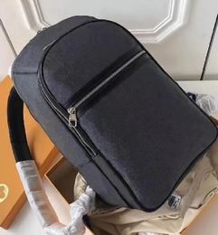 Sac à dos de voyage en cuir véritable pour homme sac d'ordinateur sac à dos de luxe Michael pochette d'école