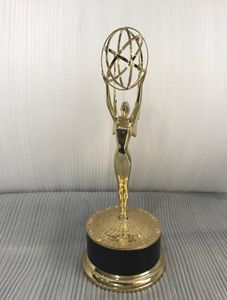 Tamaño real 39 cm 11 Trofeo Emmy Premios de la Academia al Mérito 11 Trofeo de metal Entrega en un día1203823
