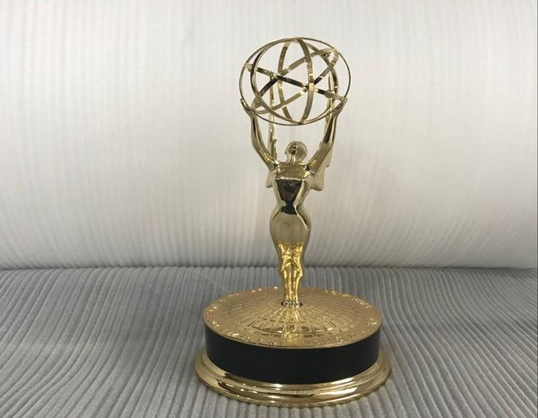Vrai Life Size 39cm 11 Emmy Trophy Academy Awards of Merit 11 Metal Trophy One Day Delivery5622889